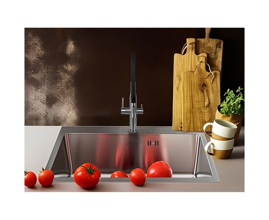 Мойка кухонная Interline ELEGANT Sateen PR, изображение 7 Мойка кухонная Interline ELEGANT Sateen PR, изображение 7