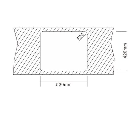 Мойка кухонная Interline ELEGANT Under Sateen PR, изображение 5 Мойка кухонная Interline ELEGANT Under Sateen PR, изображение 5