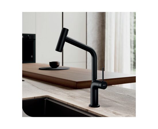 Смеситель Elleci Loch black 86, изображение 2 Смеситель Elleci Loch black 86, изображение 2