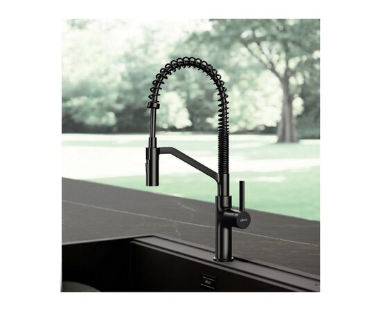 Смеситель Elleci River black 86, изображение 2