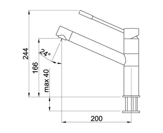 Смеситель Elleci Sava aluminium 79, изображение 2 Смеситель Elleci Sava aluminium 79, изображение 2