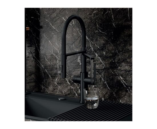 Змішувач Elleci Ventum pure black 86, зображення 2