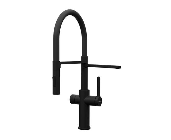 Змішувач Elleci Ventum pure black 86