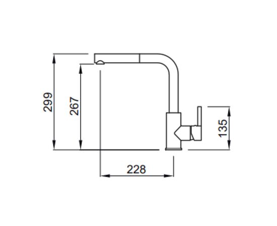 Смеситель Elleci SHELL PLUS NERO 40, изображение 2 Смеситель Elleci SHELL PLUS NERO 40, изображение 2