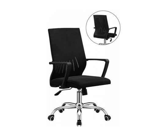Офисное кресло GT Racer B-336 Black, изображение 2 Офисное кресло GT Racer B-336 Black, изображение 2