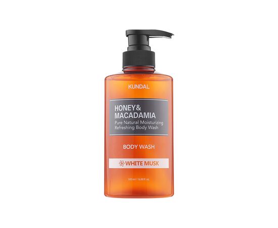 Гель для душа Kundal Honey & Macadamia Body Wash White Musk 500 мл (8809568740258)