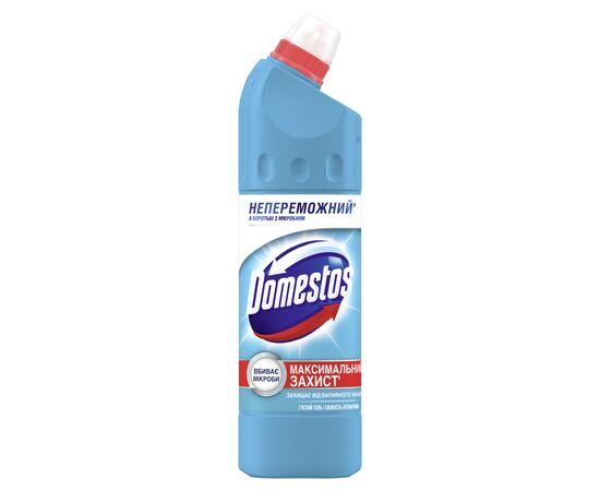 Жидкость для чистки ванн Domestos Максимальная Защита Свежесть атлантики 24 часа 750 мл (8720181679032)