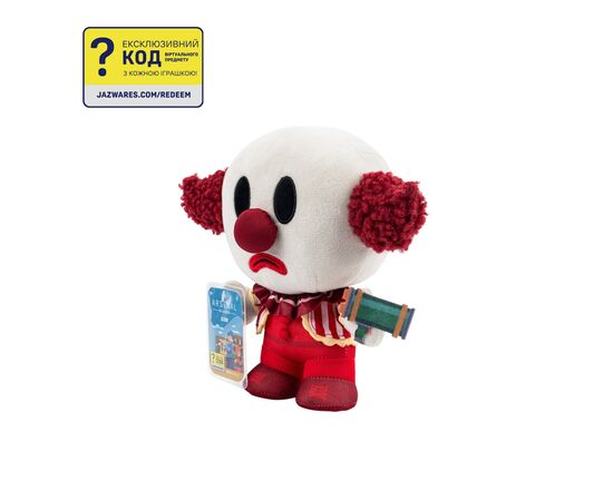 М'яка іграшка DevSeries Collector Plush Arsenal Reloaded Clown, 20см (CRS0100), зображення 2 М'яка іграшка DevSeries Collector Plush Arsenal Reloaded Clown, 20см (CRS0100), зображення 2