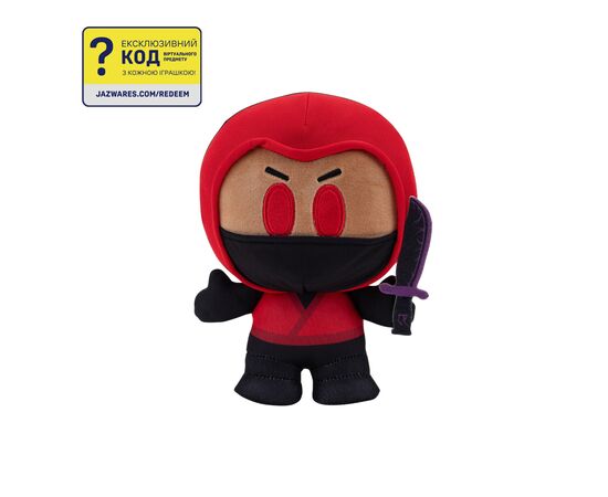 М'яка іграшка DevSeries Collector Plush Murder Mystery 2 Crimson Ninja, 20см (CRS0020), зображення 5 М'яка іграшка DevSeries Collector Plush Murder Mystery 2 Crimson Ninja, 20см (CRS0020), зображення 5