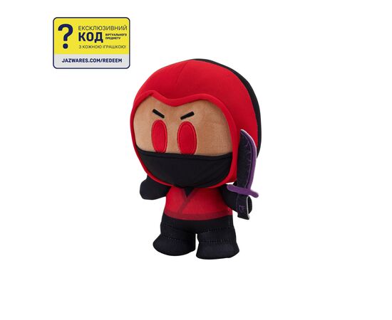 М'яка іграшка DevSeries Collector Plush Murder Mystery 2 Crimson Ninja, 20см (CRS0020), зображення 6 М'яка іграшка DevSeries Collector Plush Murder Mystery 2 Crimson Ninja, 20см (CRS0020), зображення 6