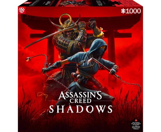 Пазл GoodLoot Assassin Creed Shadows Naoe & Yasuke 1000 эл. (5908305247913), изображение 3 Пазл GoodLoot Assassin Creed Shadows Naoe & Yasuke 1000 эл. (5908305247913), изображение 3