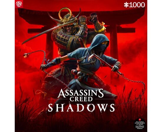 Пазл GoodLoot Assassin Creed Shadows Naoe & Yasuke 1000 эл. (5908305247913), изображение 4 Пазл GoodLoot Assassin Creed Shadows Naoe & Yasuke 1000 эл. (5908305247913), изображение 4