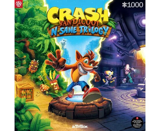 Пазл GoodLoot Crash Bandicoot N Sane Trilogy 1000 эл. (5908305247920), изображение 4 Пазл GoodLoot Crash Bandicoot N Sane Trilogy 1000 эл. (5908305247920), изображение 4