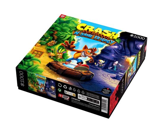 Пазл GoodLoot Crash Bandicoot N Sane Trilogy 1000 эл. (5908305247920), изображение 8 Пазл GoodLoot Crash Bandicoot N Sane Trilogy 1000 эл. (5908305247920), изображение 8