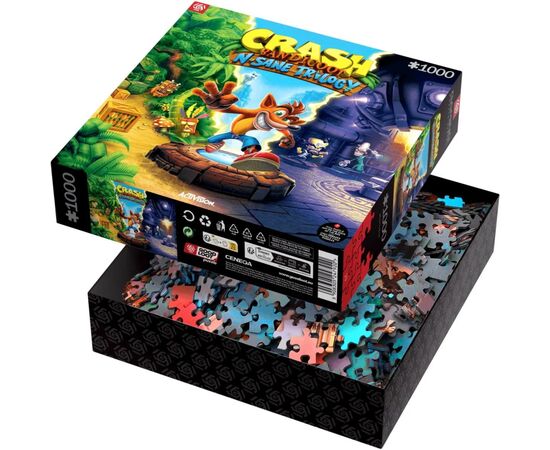 Пазл GoodLoot Crash Bandicoot N Sane Trilogy 1000 эл. (5908305247920), изображение 9 Пазл GoodLoot Crash Bandicoot N Sane Trilogy 1000 эл. (5908305247920), изображение 9