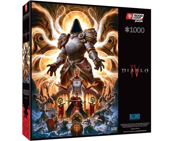 Пазл GoodLoot Diablo IV Inarius. The Father 1000 эл. (5908305247326), изображение 4 Пазл GoodLoot Diablo IV Inarius. The Father 1000 эл. (5908305247326), изображение 4