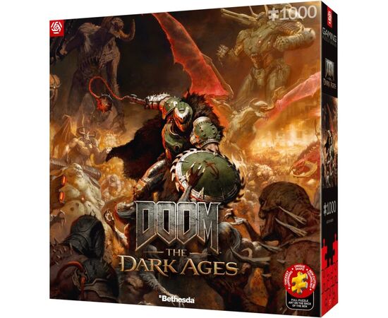 Пазл GoodLoot Doom Dark Ages Slayer`s Rage 1000 эл. (5908305249771), изображение 2 Пазл GoodLoot Doom Dark Ages Slayer`s Rage 1000 эл. (5908305249771), изображение 2