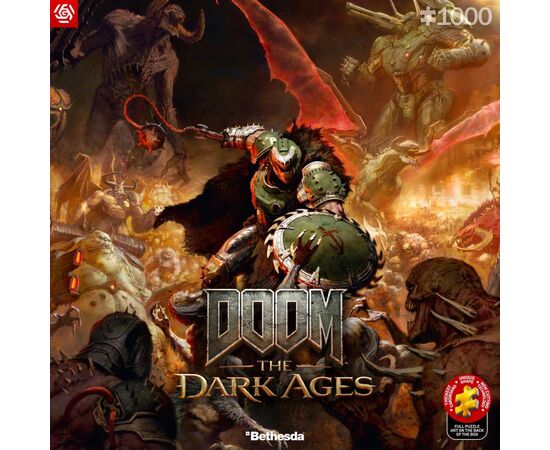 Пазл GoodLoot Doom Dark Ages Slayer`s Rage 1000 эл. (5908305249771), изображение 5 Пазл GoodLoot Doom Dark Ages Slayer`s Rage 1000 эл. (5908305249771), изображение 5