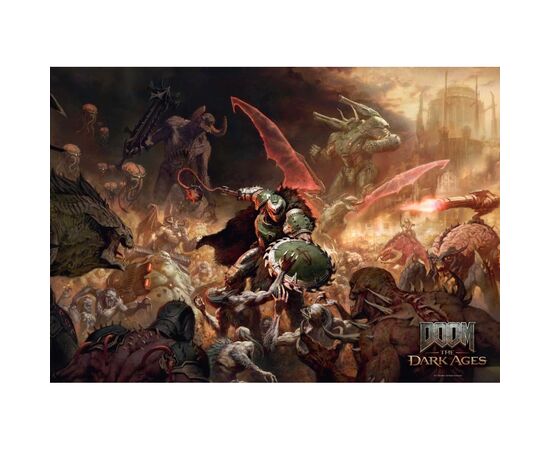 Пазл GoodLoot Doom Dark Ages Slayer`s Rage 1000 эл. (5908305249771), изображение 7 Пазл GoodLoot Doom Dark Ages Slayer`s Rage 1000 эл. (5908305249771), изображение 7