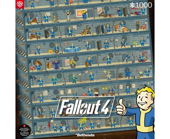 Пазл GoodLoot Fallout 4 Perk Poster Puzzles 1000 эл. (5908305247937), изображение 4 Пазл GoodLoot Fallout 4 Perk Poster Puzzles 1000 эл. (5908305247937), изображение 4