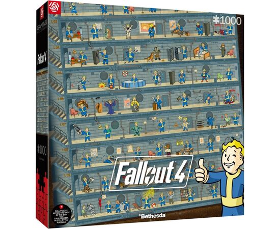 Пазл GoodLoot Fallout 4 Perk Poster Puzzles 1000 ел. (5908305247937)