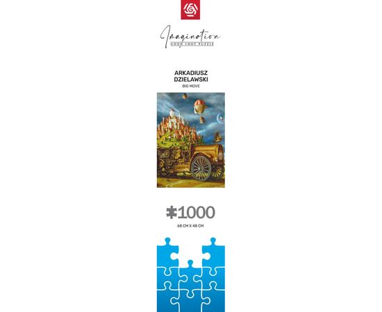 Пазл GoodLoot Imagination: Arkadiusz Dzielawski Big move 1000 эл. (5908305249368), изображение 8 Пазл GoodLoot Imagination: Arkadiusz Dzielawski Big move 1000 эл. (5908305249368), изображение 8