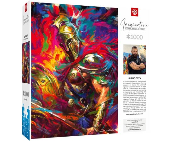 Пазл GoodLoot Imagination: Blend Cota The Illyrian Warrior 1000 эл. (5908305249665), изображение 3 Пазл GoodLoot Imagination: Blend Cota The Illyrian Warrior 1000 эл. (5908305249665), изображение 3