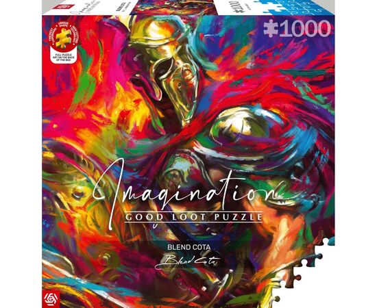Пазл GoodLoot Imagination: Blend Cota The Illyrian Warrior 1000 эл. (5908305249665), изображение 4 Пазл GoodLoot Imagination: Blend Cota The Illyrian Warrior 1000 эл. (5908305249665), изображение 4