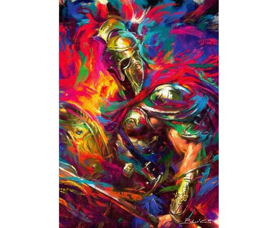 Пазл GoodLoot Imagination: Blend Cota The Illyrian Warrior 1000 эл. (5908305249665), изображение 8 Пазл GoodLoot Imagination: Blend Cota The Illyrian Warrior 1000 эл. (5908305249665), изображение 8