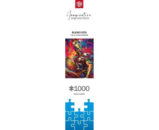 Пазл GoodLoot Imagination: Blend Cota The Illyrian Warrior 1000 эл. (5908305249665), изображение 9 Пазл GoodLoot Imagination: Blend Cota The Illyrian Warrior 1000 эл. (5908305249665), изображение 9