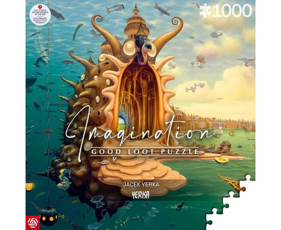 Пазл GoodLoot Imagination: Jacek Yerka Harbor 1000 эл. (5908305249351), изображение 4 Пазл GoodLoot Imagination: Jacek Yerka Harbor 1000 эл. (5908305249351), изображение 4