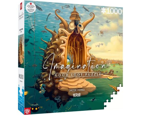 Пазл GoodLoot Imagination: Jacek Yerka Harbor 1000 эл. (5908305249351)