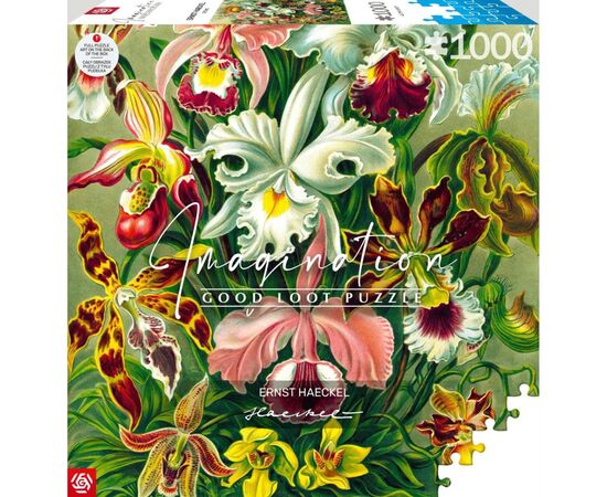 Пазл GoodLoot Imagination: Orchid Ernst Haeckel 1000 эл. (5908305247531), изображение 3 Пазл GoodLoot Imagination: Orchid Ernst Haeckel 1000 эл. (5908305247531), изображение 3