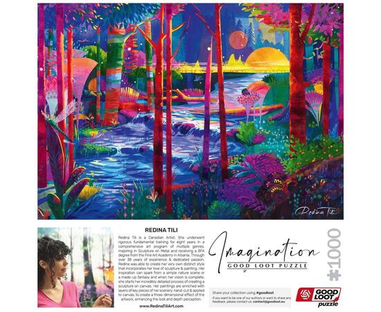Пазл GoodLoot Imagination: Redina Tili Sleeping Giants 1000 эл. (5908305249672), изображение 6 Пазл GoodLoot Imagination: Redina Tili Sleeping Giants 1000 эл. (5908305249672), изображение 6