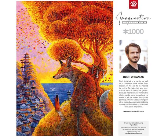 Пазл GoodLoot Imagination: Roch Urbaniak Benkei 1000 эл. (5908305249757), изображение 6 Пазл GoodLoot Imagination: Roch Urbaniak Benkei 1000 эл. (5908305249757), изображение 6