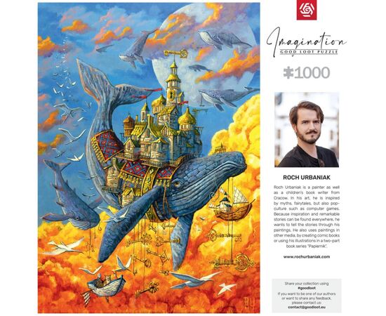 Пазл GoodLoot Imagination: Roch Urbaniak Keymaster 1000 эл. (5908305247302), изображение 6 Пазл GoodLoot Imagination: Roch Urbaniak Keymaster 1000 эл. (5908305247302), изображение 6