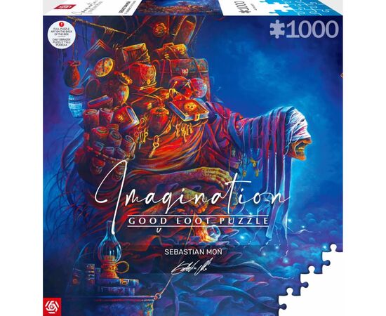 Пазл GoodLoot Imagination: Sebastian Mon The burden of experiences 1000 эл. (5908305249344), изображение 3 Пазл GoodLoot Imagination: Sebastian Mon The burden of experiences 1000 эл. (5908305249344), изображение 3