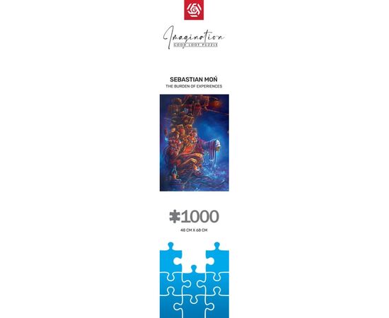 Пазл GoodLoot Imagination: Sebastian Mon The burden of experiences 1000 эл. (5908305249344), изображение 7 Пазл GoodLoot Imagination: Sebastian Mon The burden of experiences 1000 эл. (5908305249344), изображение 7