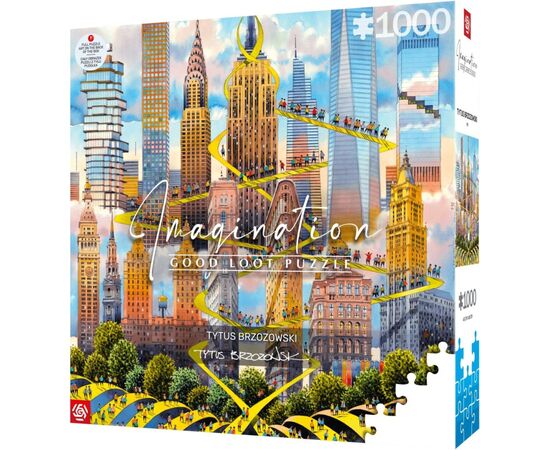 Пазл GoodLoot Imagination: Tytus Brzozowski New York 1000 эл. (5908305247999), изображение 2 Пазл GoodLoot Imagination: Tytus Brzozowski New York 1000 эл. (5908305247999), изображение 2