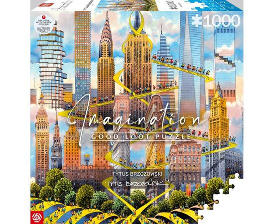 Пазл GoodLoot Imagination: Tytus Brzozowski New York 1000 эл. (5908305247999), изображение 3 Пазл GoodLoot Imagination: Tytus Brzozowski New York 1000 эл. (5908305247999), изображение 3