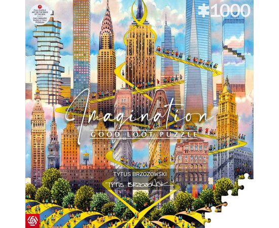 Пазл GoodLoot Imagination: Tytus Brzozowski New York 1000 эл. (5908305247999), изображение 4 Пазл GoodLoot Imagination: Tytus Brzozowski New York 1000 эл. (5908305247999), изображение 4