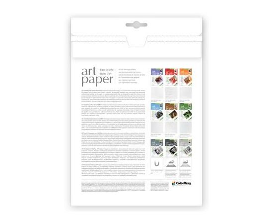 Фотопапір ColorWay Letter (216x279mm) ART, glossy, stripe (PGA230010SLT), зображення 2 Фотопапір ColorWay Letter (216x279mm) ART, glossy, stripe (PGA230010SLT), зображення 2