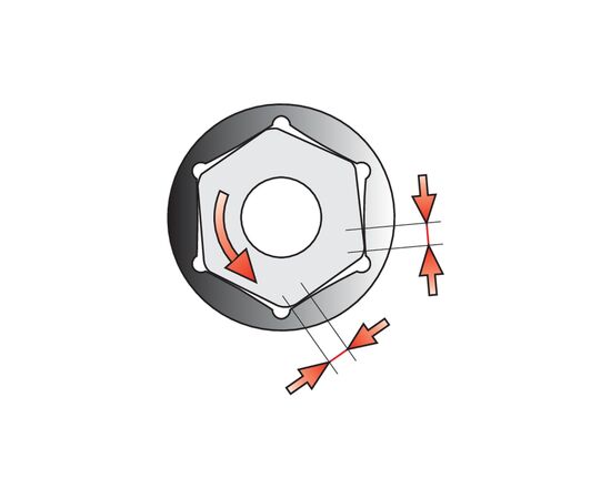 Головка торцевая Yato YT-14120, изображение 2 Головка торцевая Yato YT-14120, изображение 2