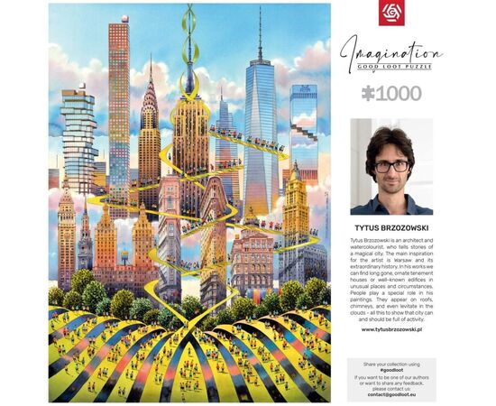 Пазл GoodLoot Imagination: Tytus Brzozowski New York 1000 эл. (5908305247999), изображение 6 Пазл GoodLoot Imagination: Tytus Brzozowski New York 1000 эл. (5908305247999), изображение 6