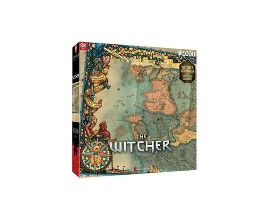 Пазл GoodLoot The Witcher 3 Northern Kingdoms 1000 ел. (5908305242994)