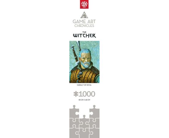 Пазл GoodLoot The Witcher Geralt of Rivia & Vincent van Gogh 1000 эл. (5908305247548), изображение 6 Пазл GoodLoot The Witcher Geralt of Rivia & Vincent van Gogh 1000 эл. (5908305247548), изображение 6