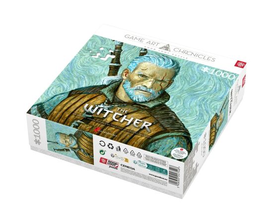 Пазл GoodLoot The Witcher Geralt of Rivia & Vincent van Gogh 1000 эл. (5908305247548), изображение 7 Пазл GoodLoot The Witcher Geralt of Rivia & Vincent van Gogh 1000 эл. (5908305247548), изображение 7