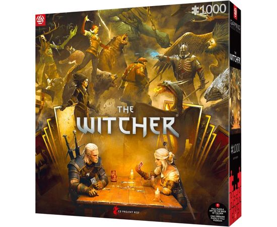 Пазл GoodLoot The Witcher Playing Gwent 1000 эл. (5908305249634), изображение 2 Пазл GoodLoot The Witcher Playing Gwent 1000 эл. (5908305249634), изображение 2
