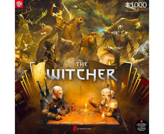 Пазл GoodLoot The Witcher Playing Gwent 1000 эл. (5908305249634), изображение 4 Пазл GoodLoot The Witcher Playing Gwent 1000 эл. (5908305249634), изображение 4