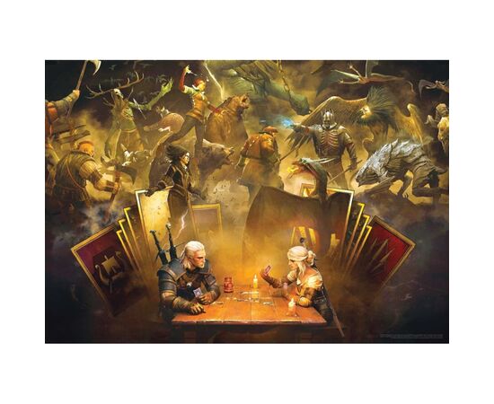 Пазл GoodLoot The Witcher Playing Gwent 1000 эл. (5908305249634), изображение 7 Пазл GoodLoot The Witcher Playing Gwent 1000 эл. (5908305249634), изображение 7